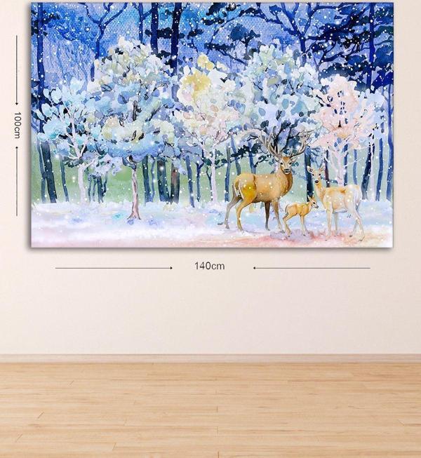Tablo Center Dev Boyut Dekoratif Kanvas Tablo 100x140 cm - Image 1