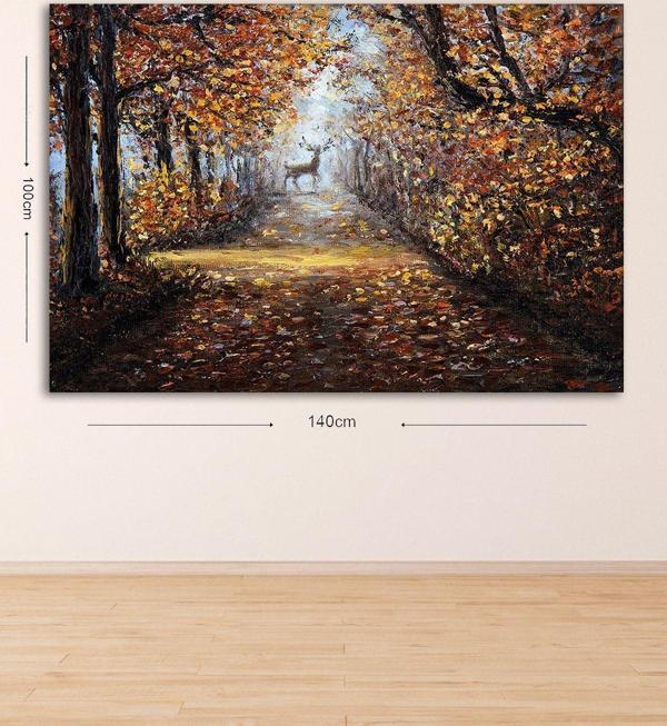 Tablo Center Dev Boyut Dekoratif Kanvas Tablo 100x140 cm - Image 1