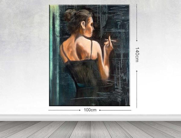 Tablo Center Dev Boyut Dekoratif Kanvas Tablo 100x140 cm - Image 1