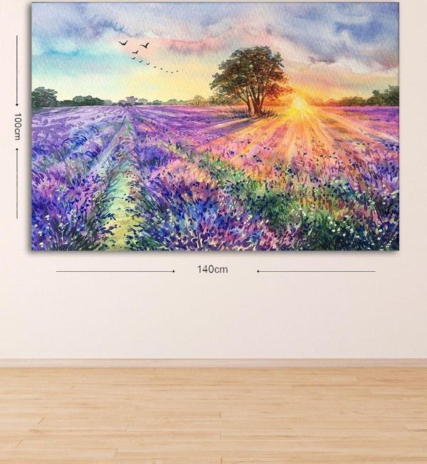 Tablo Center Dev Boyut Dekoratif Kanvas Tablo 100x140 cm - Image 1