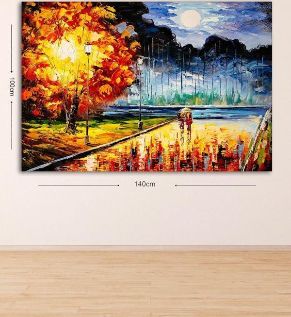 Tablo Center Dev Boyut Dekoratif Kanvas Tablo 100x140 cm - Image 1