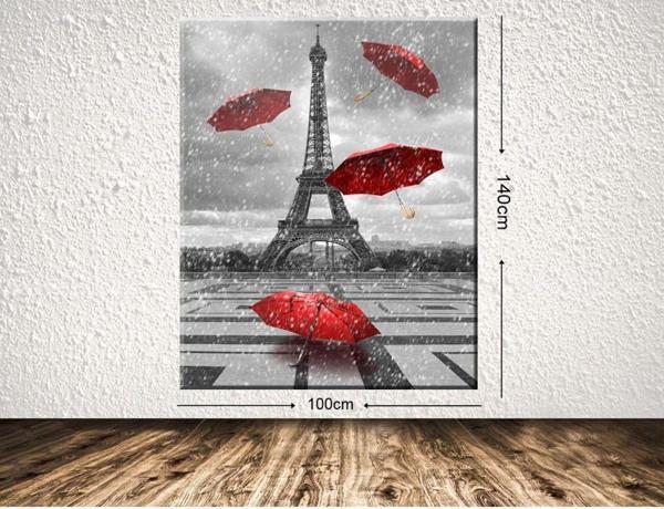 Tablo Center Dev Boyut Dekoratif Kanvas Tablo 100x140 cm - Image 1