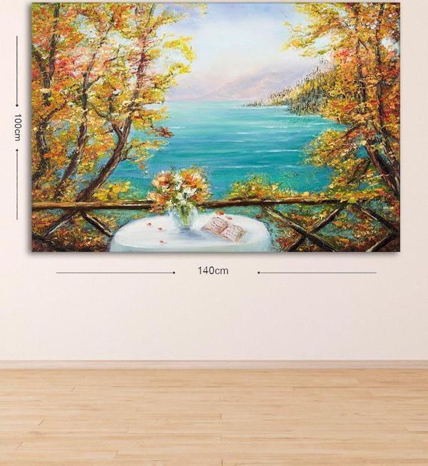 Tablo Center Dev Boyut Dekoratif Kanvas Tablo 100x140 cm - Image 1