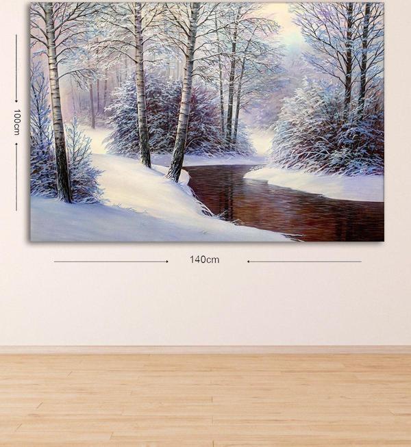 Tablo Center Dev Boyut Dekoratif Kanvas Tablo 100x140 cm - Image 1