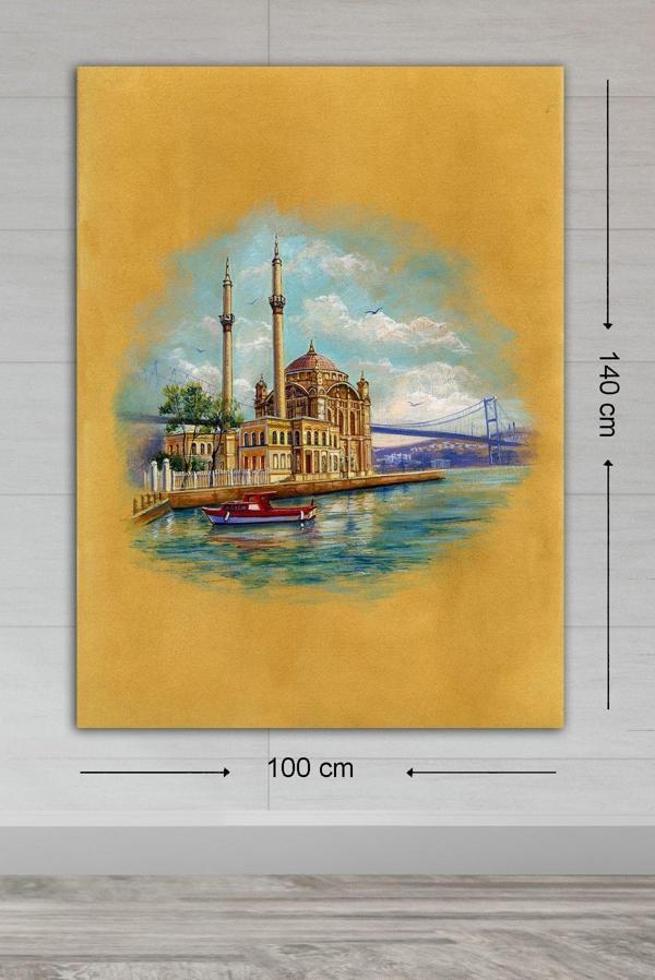 Tablo Center Dev Boyut Dekoratif Kanvas Tablo 100x140 cm - Image 1