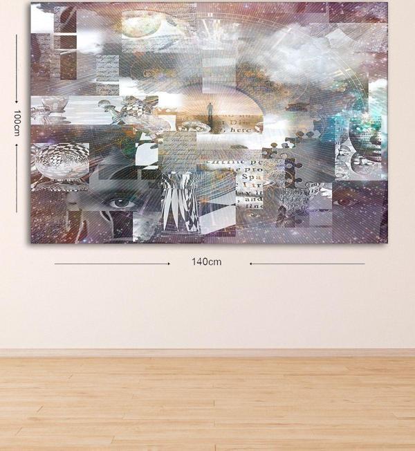 Tablo Center Dev Boyut Dekoratif Kanvas Tablo 100x140 cm - Image 1