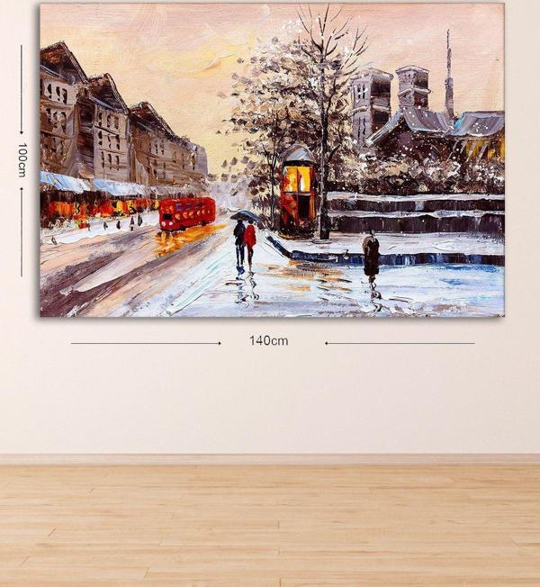Tablo Center Dev Boyut Dekoratif Kanvas Tablo 100x140 cm - Image 1