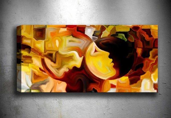 Tablo Center 30x90 cm Dekoratif Kanvas Tablo - Image 1