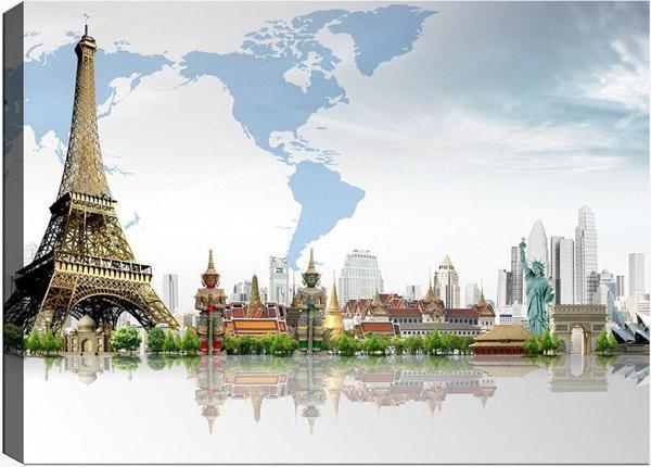 Tablo Center 50x70 cm Dekoratif Kanvas Tablo - Image 1