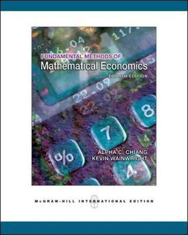 Fundamental Methods Of Mathematıcal Economıcs, 4Th Ed - Mcgraw-Hill Education (Asia) - McGraw-Hill Education (Asia) - Image 1