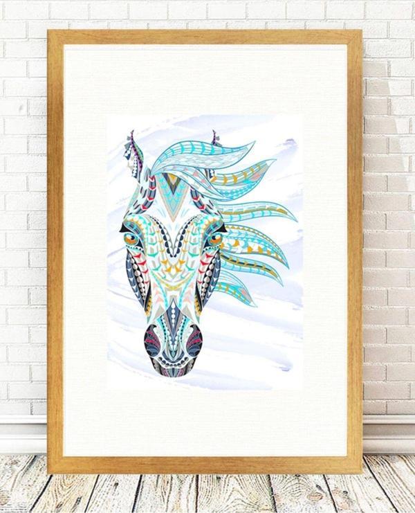 Tablo Center Altın Varak Çerçeveli Tablo 25 cm x 30 cm - Image 1