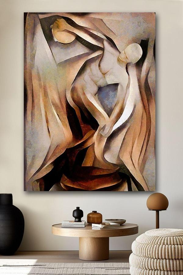 Tablo Center Dev Boyut Dekoratif Kanvas Tablo 100x140 cm - Image 1