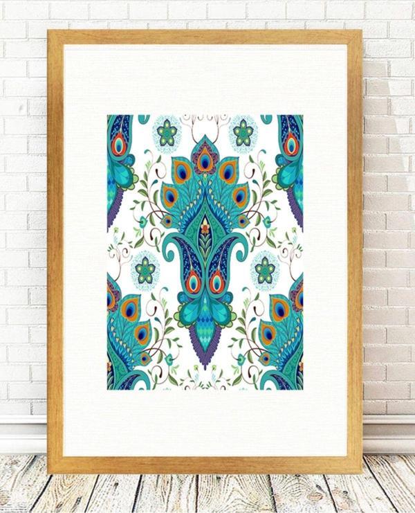 Tablo Center Altın Varak Çerçeveli Tablo 25 cm x 30 cm - Image 1