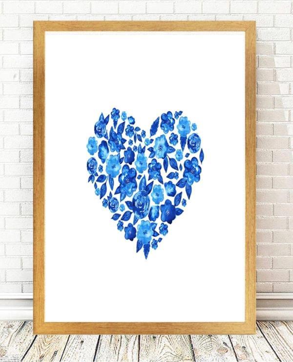 Tablo Center Altın Varak Çerçeveli Tablo 25 cm x 30 cm - Image 1