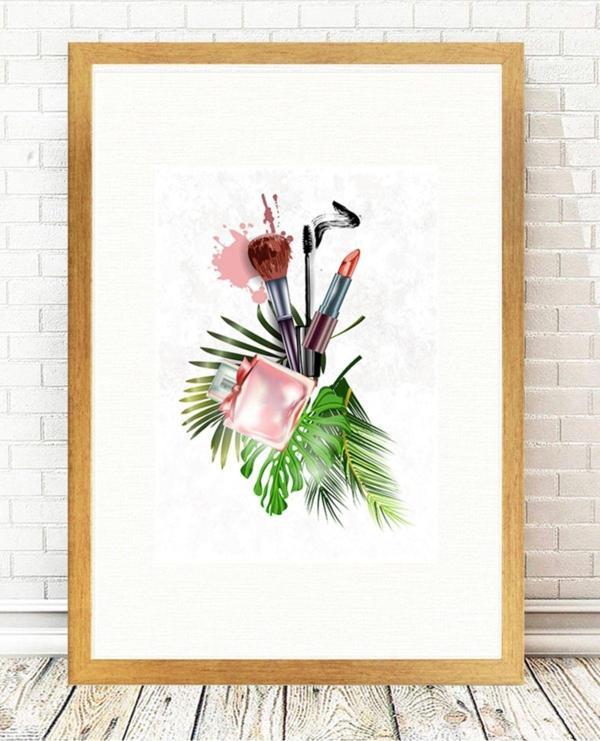 Tablo Center Altın Varak Çerçeveli Tablo 25 cm x 30 cm - Image 1