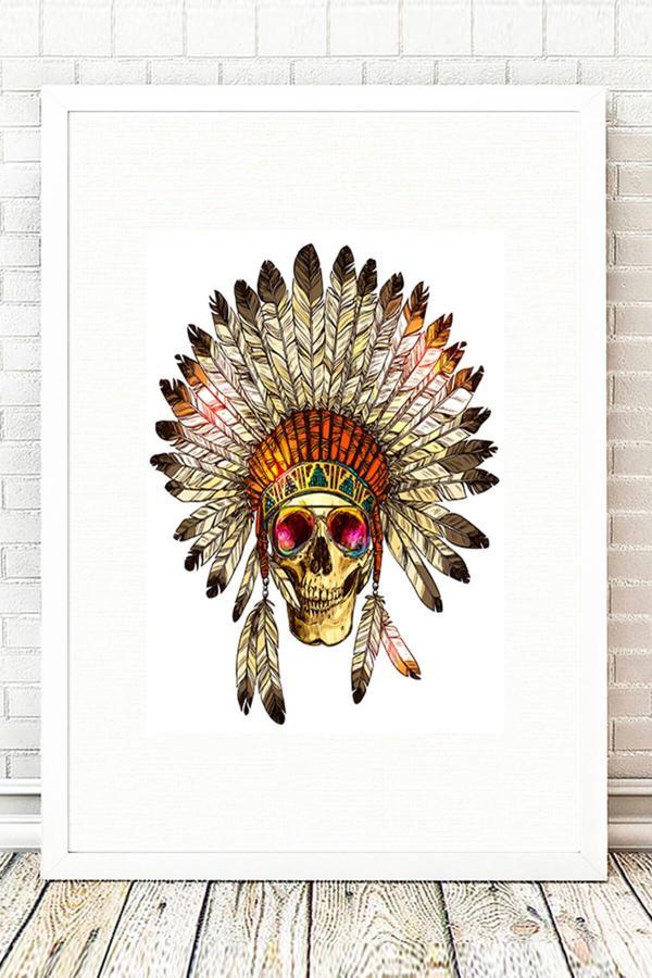 Tablo Center Beyaz Çerçeveli Tablo 25 cm x 30 cm - Image 1