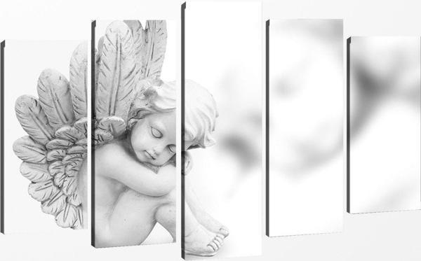 Tablo Center 5 Parçalı Kanvas Tablo 60x100 cm - Image 1