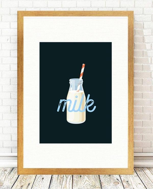 Tablo Center Altın Varak Çerçeveli Tablo 25 cm x 30 cm - Image 1