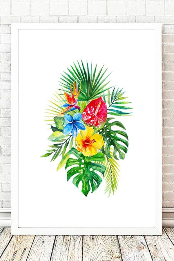 Tablo Center Beyaz Çerçeveli Tablo 25 cm x 30 cm - Image 1