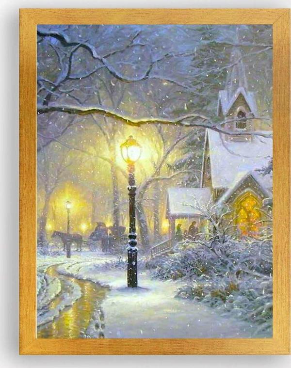 Tablo Center 29x24 cm Altın Varak Çerçeveli Tablo - Image 1