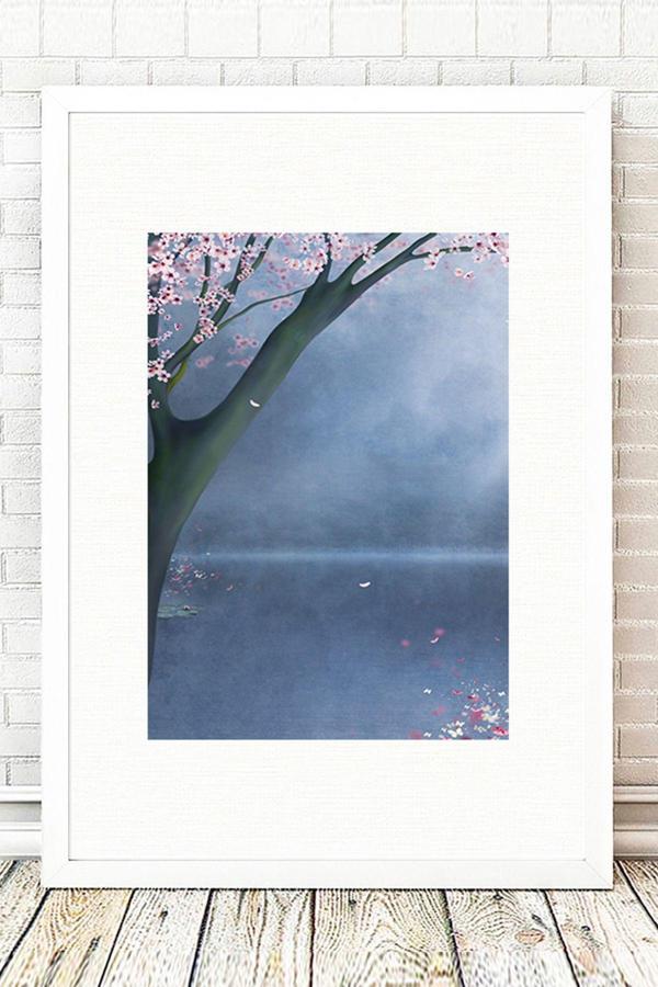 Tablo Center Beyaz Çerçeveli Tablo 25 cm x 30 cm - Image 1