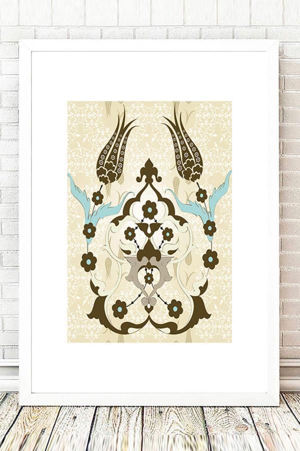 Tablo Center Beyaz Çerçeveli Tablo 25 cm x 30 cm - Image 1