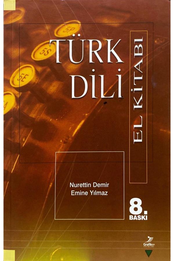 Türk Dili El Kitabı - Grafiker Yayınları - Grafiker Yayınları - Image 1