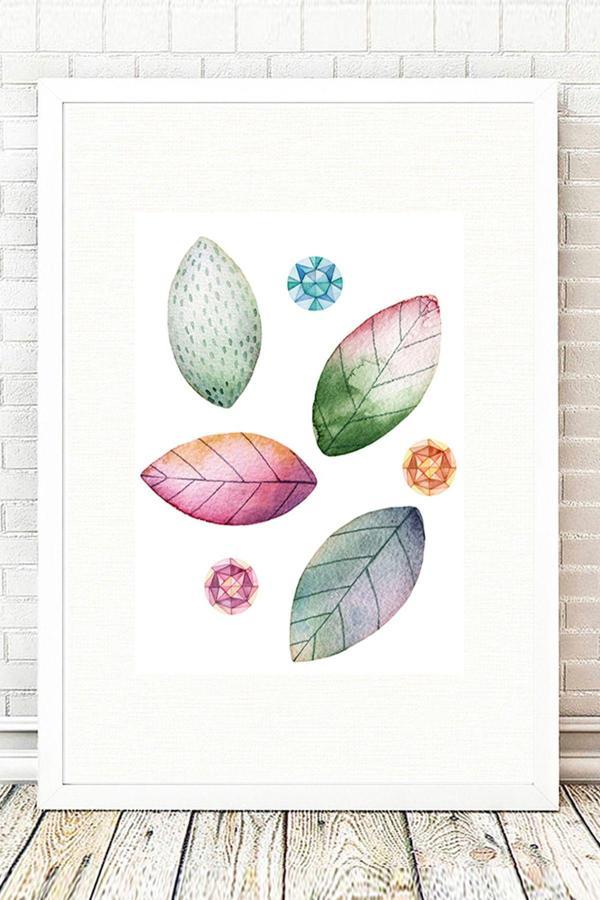 Tablo Center Beyaz Çerçeveli Tablo 25 cm x 30 cm - Image 1