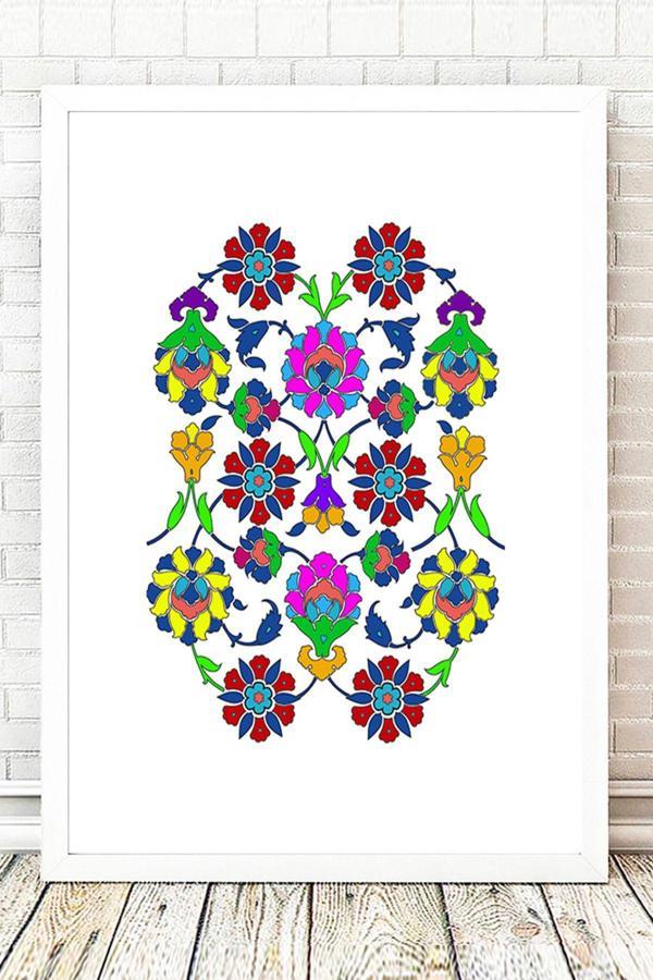 Tablo Center Beyaz Çerçeveli Tablo 25 cm x 30 cm - Image 1