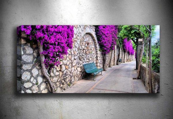 Tablo Center 30x90 cm Dekoratif Kanvas Tablo - Image 1
