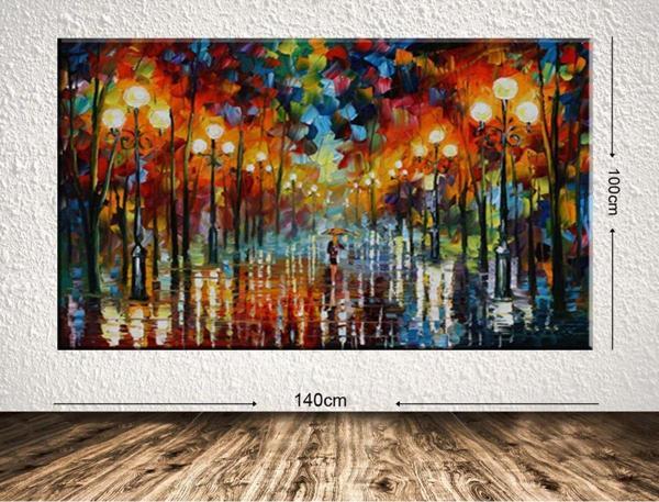 Tablo Center Dev Boyut Manzara Kanvas Tablo 100x140 cm - Image 1
