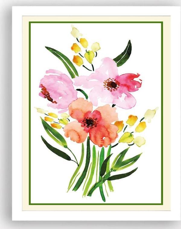 Tablo Center Beyaz Çerçeveli Tablo 25 cm x 30 cm - Image 1