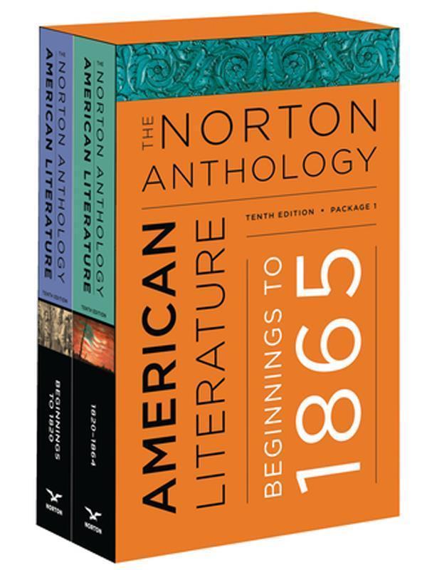 THE NORTON ANTHOLOGY OF AMERICAN LITERATURE VOL I (AB) 10E - Norton - Image 1