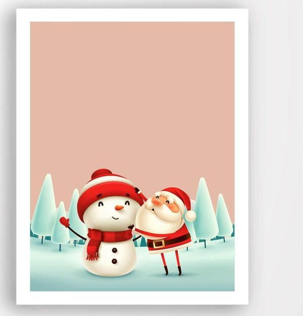 Tablo Center 29x24 cm Beyaz Çerçeveli Tablo - Image 1