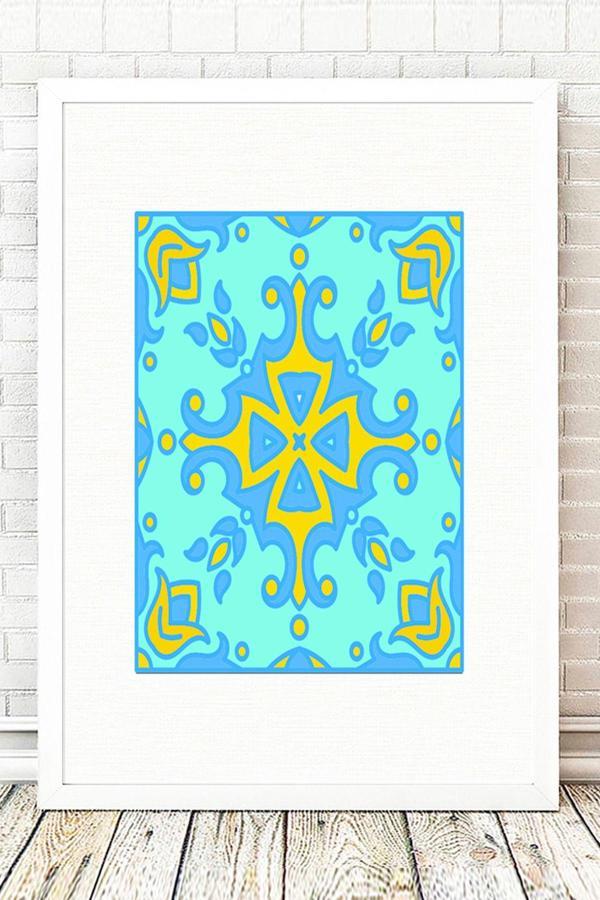 Tablo Center Beyaz Çerçeveli Tablo 25 cm x 30 cm - Image 1