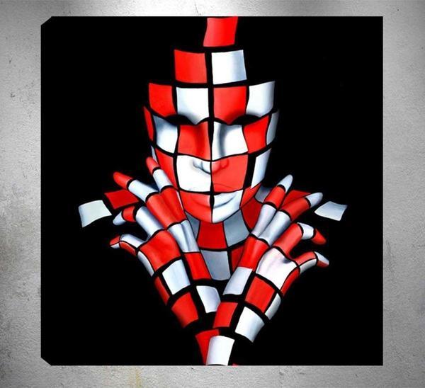Tablo Center 30x30 cm Kanvas Tablo - Image 1