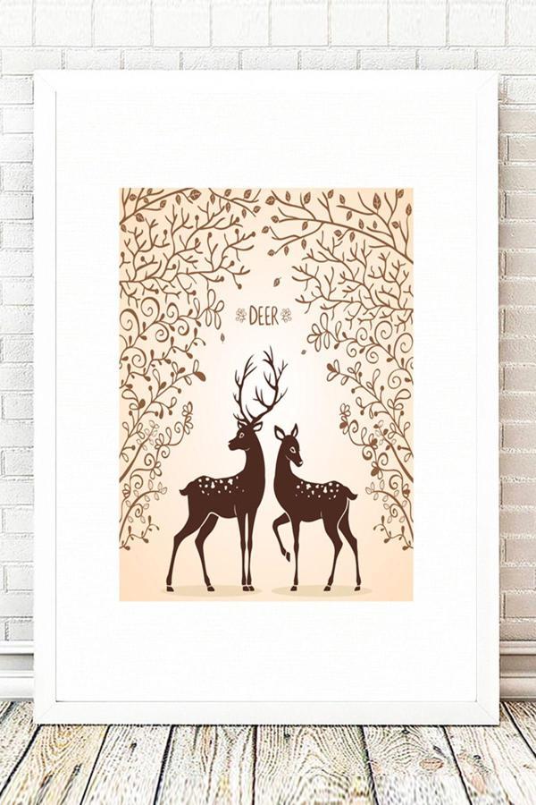 Tablo Center Beyaz Çerçeveli Tablo 25 cm x 30 cm - Image 1