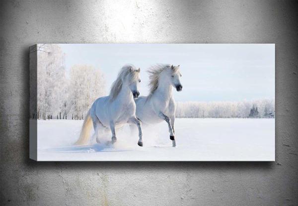 Tablo Center 30x90 cm Dekoratif Kanvas Tablo - Image 1