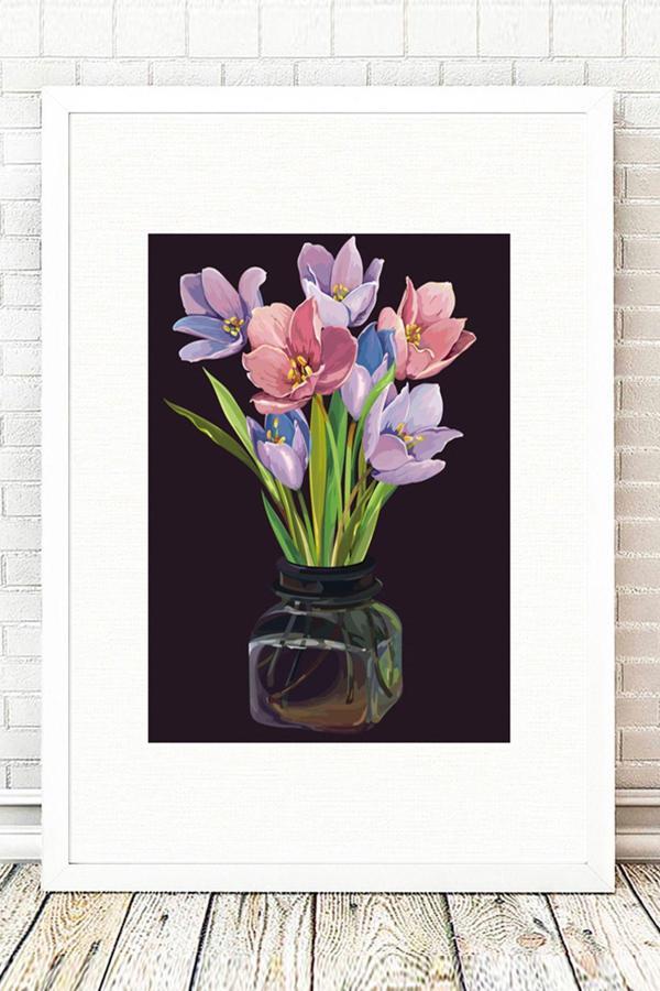 Tablo Center Beyaz Çerçeveli Tablo 25 cm x 30 cm - Image 1