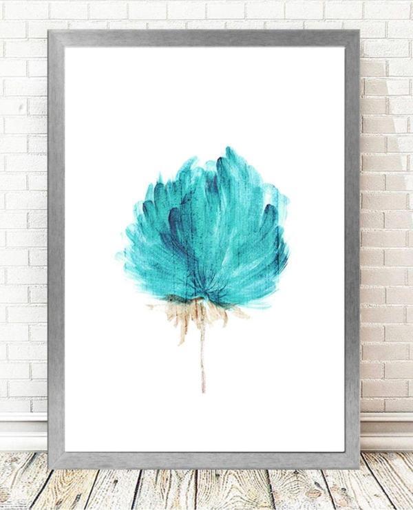 Tablo Center Gümüş Çerçeveli Tablo 25 cm x 30 cm - Image 1