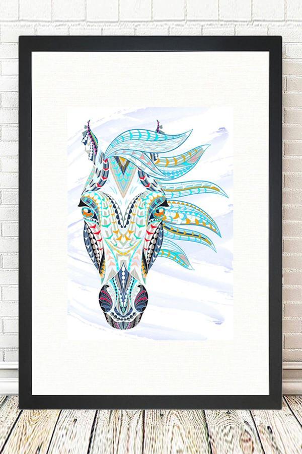 Tablo Center Siyah Çerçeveli Tablo 25 cm x 30 cm - Image 1