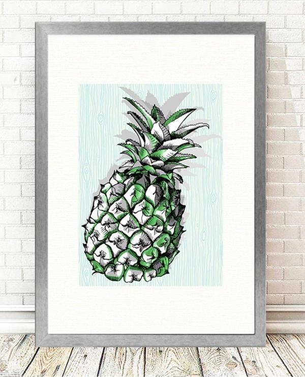 Tablo Center Gümüş Çerçeveli Tablo 25 cm x 30 cm - Image 1