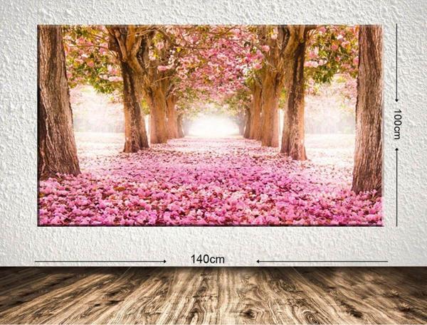Tablo Center Dev Boyut Manzara Kanvas Tablo 100x140 cm - Image 1