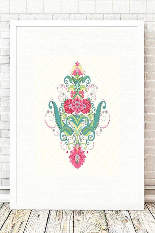 Tablo Center Beyaz Çerçeveli Tablo 25 cm x 30 cm - Image 1