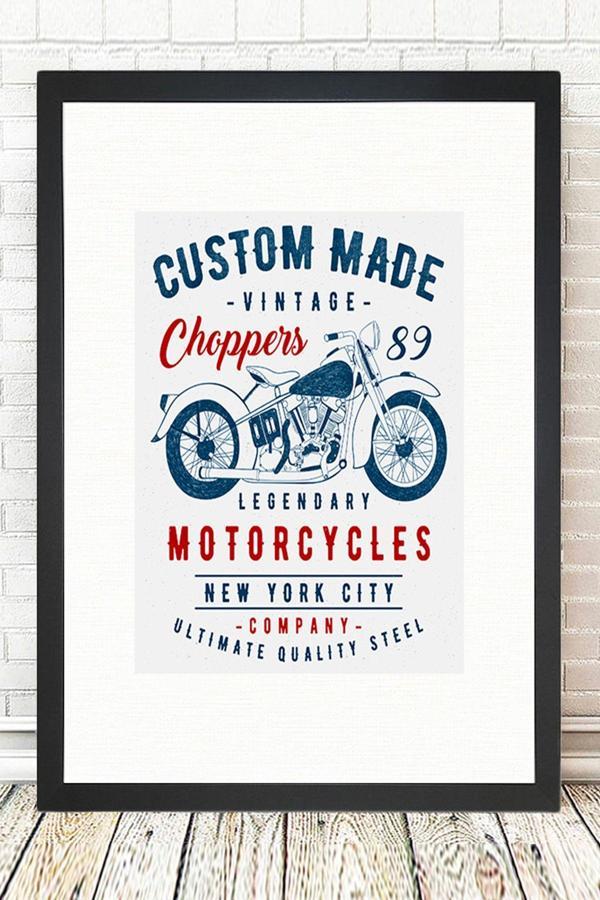 Tablo Center Siyah Çerçeveli Tablo 25 cm x 30 cm - Image 1