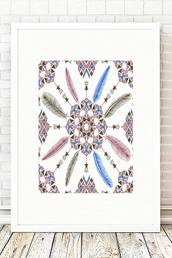 Tablo Center Beyaz Çerçeveli Tablo 25 cm x 30 cm - Image 1