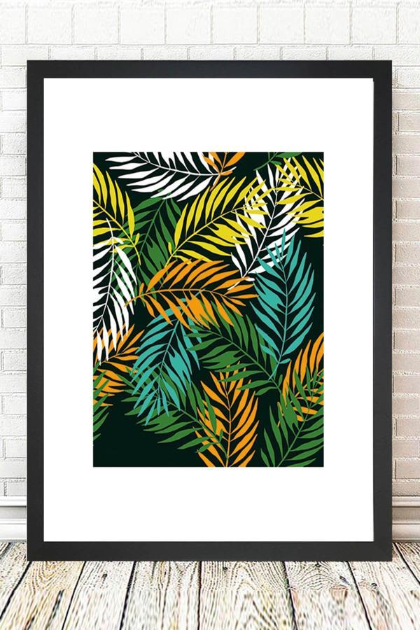 Tablo Center Siyah Çerçeveli Tablo 25 cm x 30 cm - Image 1