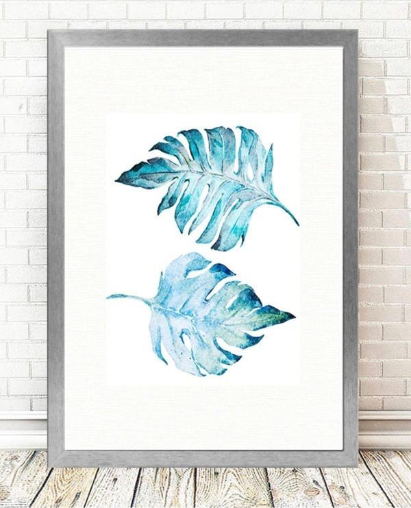 Tablo Center Gümüş Çerçeveli Tablo 25 cm x 30 cm - Image 1