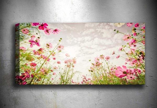 Tablo Center 30x90 cm Çiçek Kanvas Tablo - Image 1
