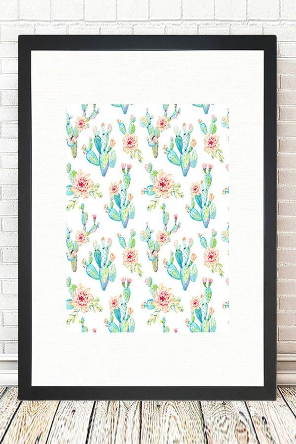 Tablo Center Siyah Çerçeveli Tablo 25 cm x 30 cm - Image 1